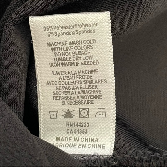 Anthropologie Cathy Structured Wide Leg Sleeveless V Neck Jumpsuit Black XS - Picture 16 of 16